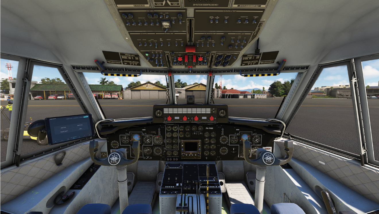 C212-200 Cockpit overview