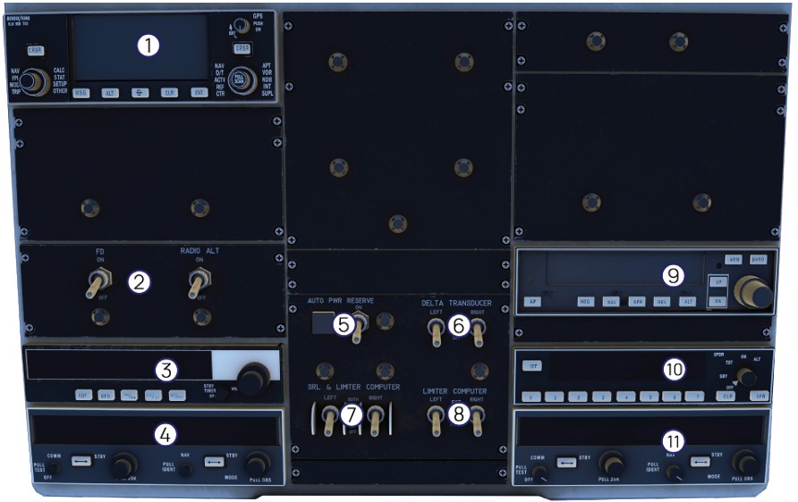 C212-200 Main Instrument Panel