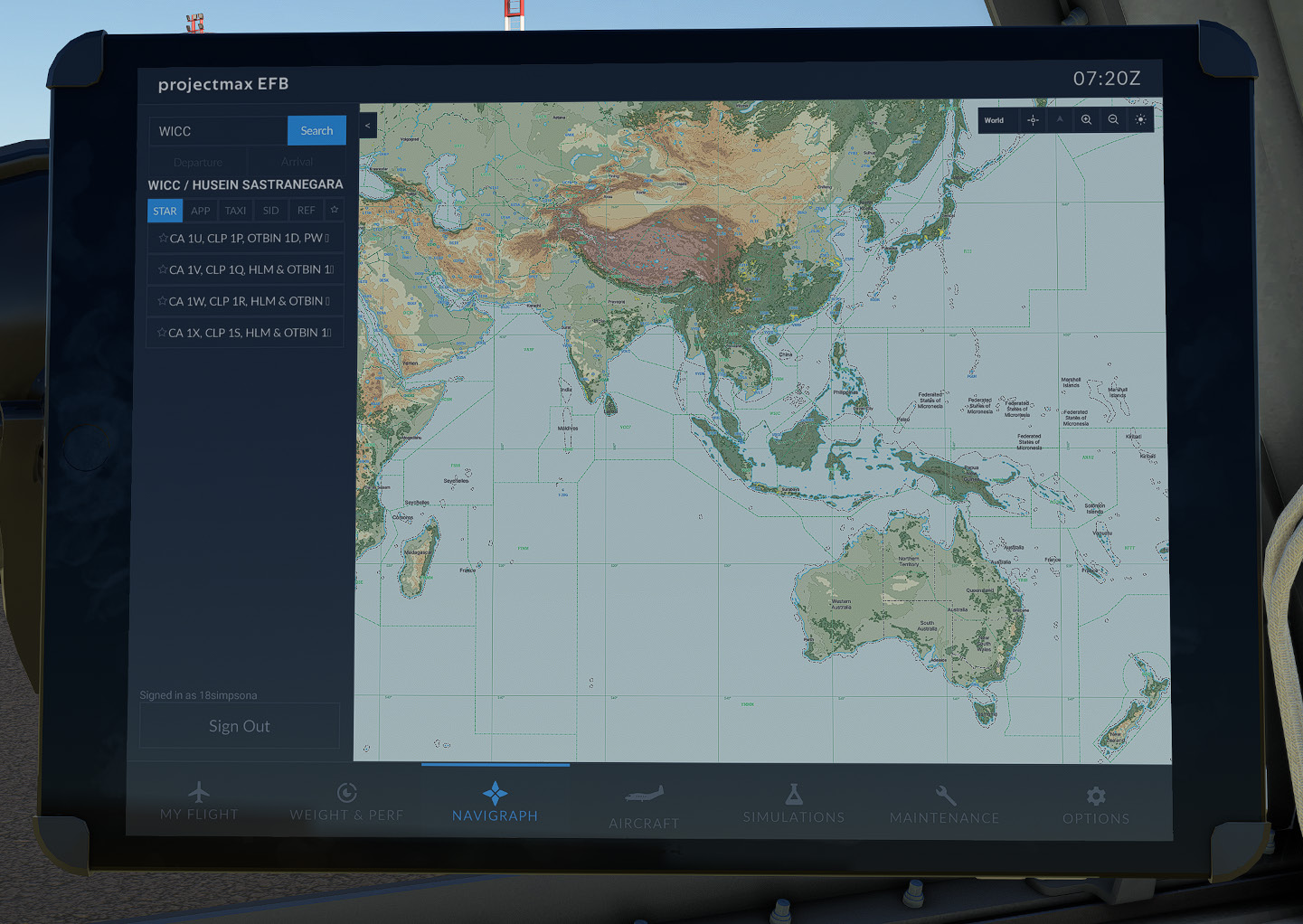Navigraph page
