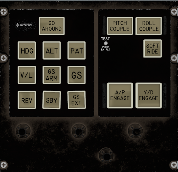 SPZ-200 autopilot control panel